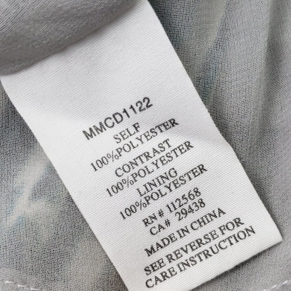 MM COUTURE Med MISS ME Green Ruffled V-Neck Dress - Picture 7 of 8